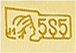 585 проба золота